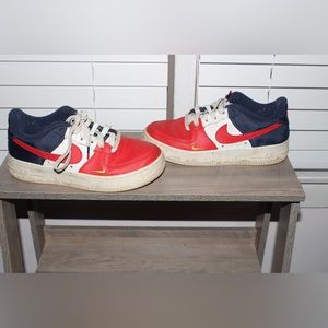 Women’s Nike air red and blue